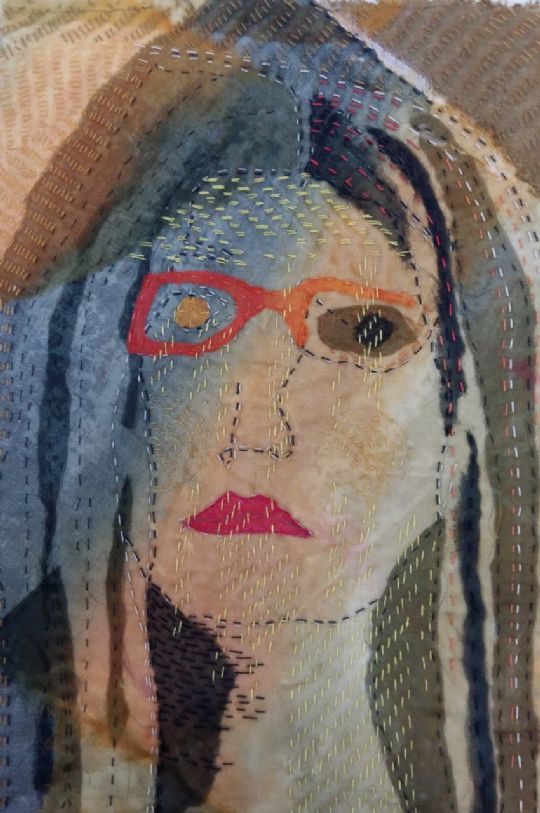 Stitched piece from the designs by Bobby Britnell
