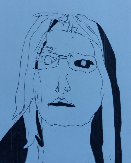 Drawing without looking by Bobby Britnell