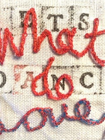Photo 5 for TEXT in Textiles